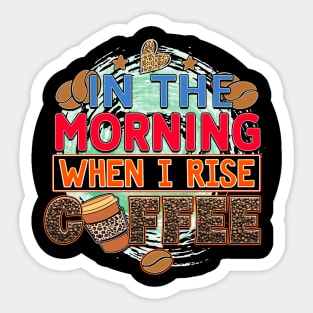 Coffee First: Fuel for the Daily Grind Sticker